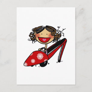 Wish I could ride my shoe... Postcard