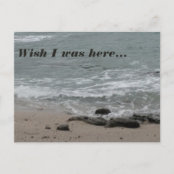 Wish I Was There Postcard Zazzle Co Uk