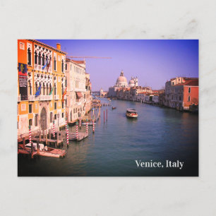 Wish I was in Venice, Italy Holiday Postcard