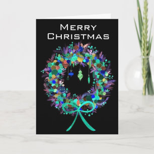 WISH IN PERSON-ACROSS MILES AT CHRISTMAS HOLIDAY CARD