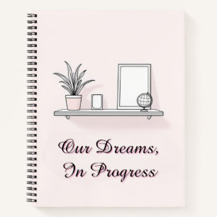 Wish List & Dream Board Aspirational Floating Notebook