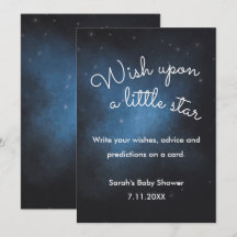 Wish on a star Baby Shower Sign