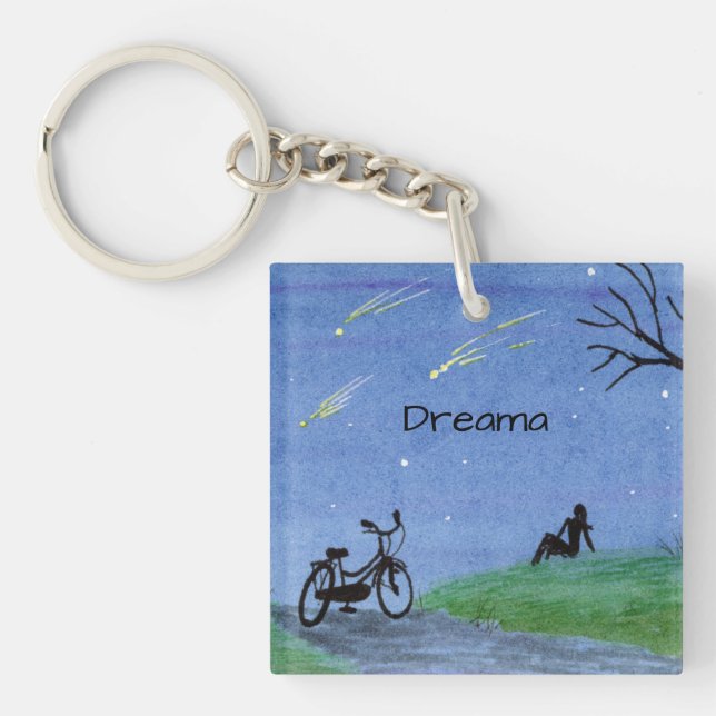 Wish on a Star Key Ring (Front)