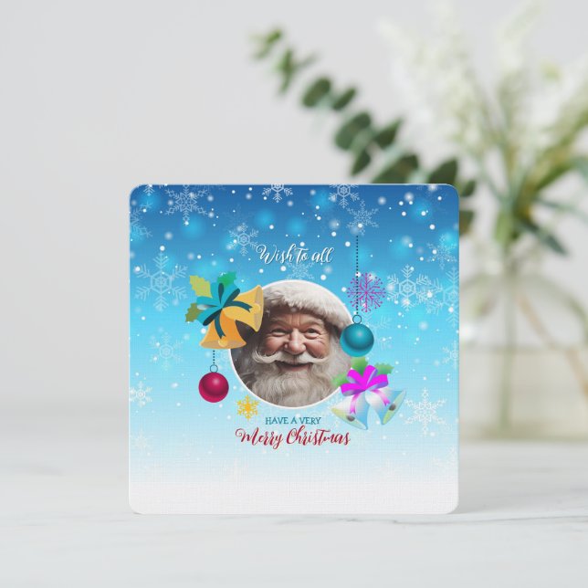 Wish to all invitation (Standing Front)