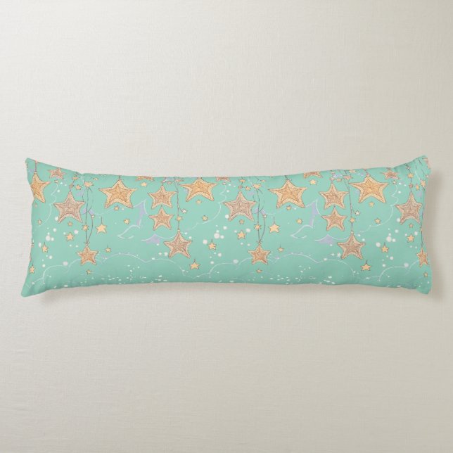 Wish Upon a Star Body Pillow (Front)