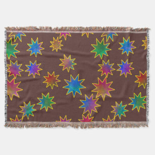 Wish Upon a Star in Iron Skies Throw Blanket