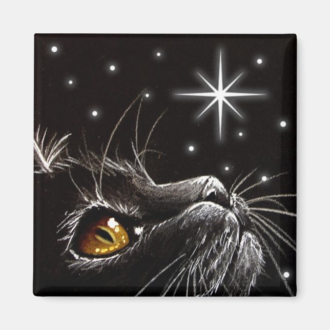 Wish Upon A Star - Square Magnet (Front)