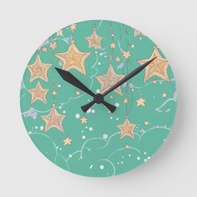 Wish Upon a Star Wall Clock (Front)