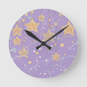 Wish Upon a Star Wall Clock