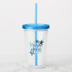 Wish Upon a Starfish Acrylic Tumbler