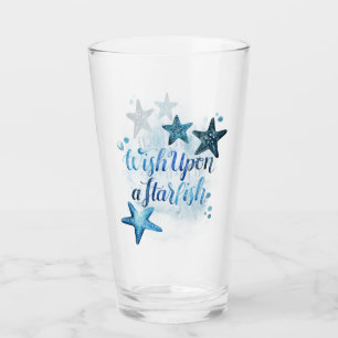 Wish Upon a Starfish Glass