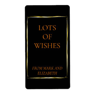 Wish you a happy and successful new year  label