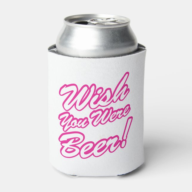 Wish You Were Beer! Can Cooler (Can Front)