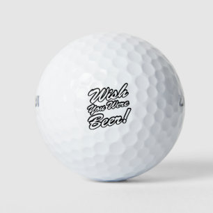 Wish You Were Beer! Golf Balls