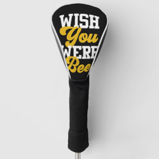 wish you were beer   golf head cover