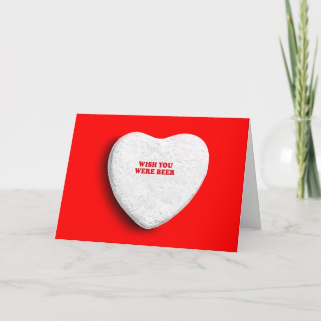 WISH YOU WERE BEER HOLIDAY CARD (Front)