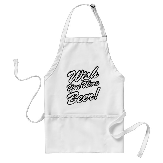 Wish You Were Beer! Standard Apron (Front)