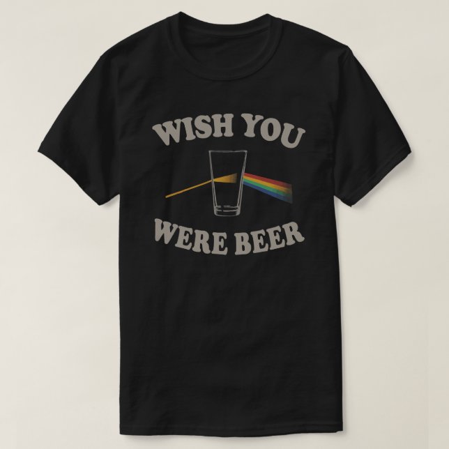 Wish you were beer T-Shirt (Design Front)