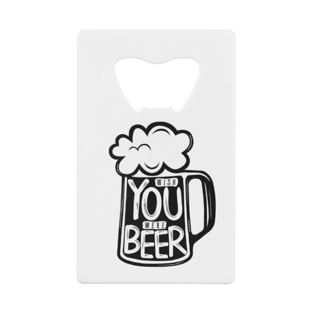 Wish You Were Beer Typography (Front)