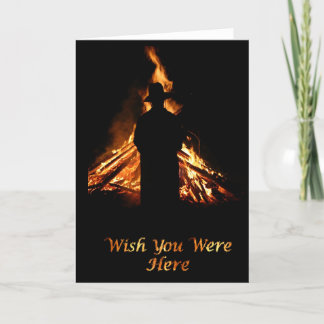 Wish You Were Here Card