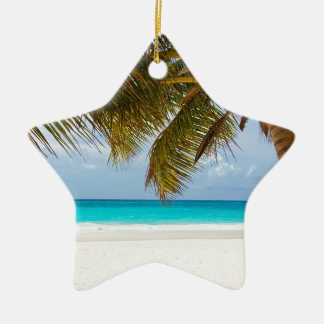 Wish you were here! ceramic tree decoration (Front)