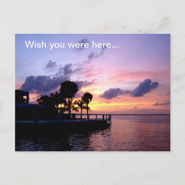 Wish you were here... postcard (Front)