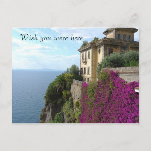 Wish you were here postcard