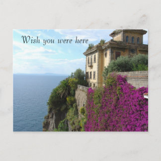 Wish you were here postcard