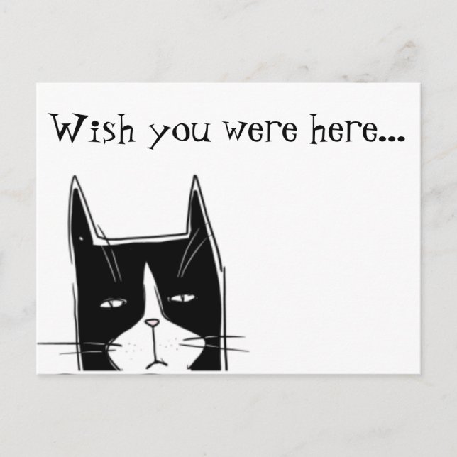Wish you were here postcard (Front)