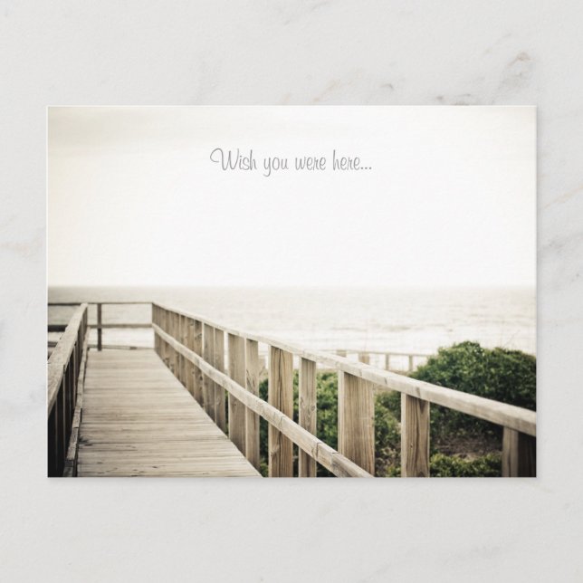 Wish you were here... postcard from trip (Front)