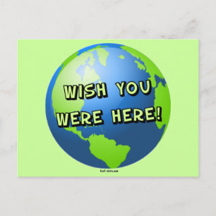Wish you were here postcards
