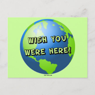 Wish you were here postcards