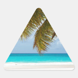 Wish you were here! triangle sticker