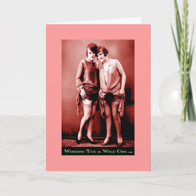 wish you were here Valentine's Day Card (Front)