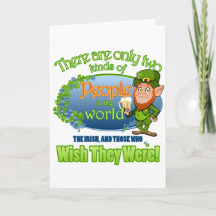 Wish You Were Irish (Ver 2) Card