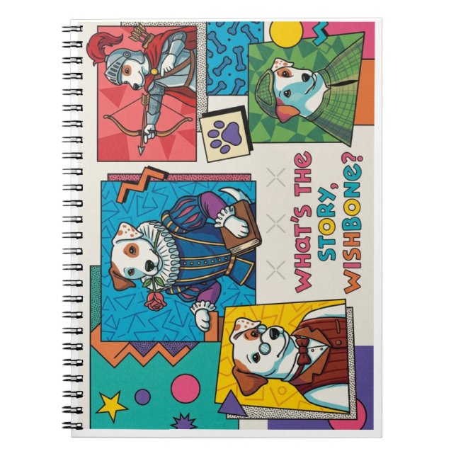 wishbone dog notebook (Front)