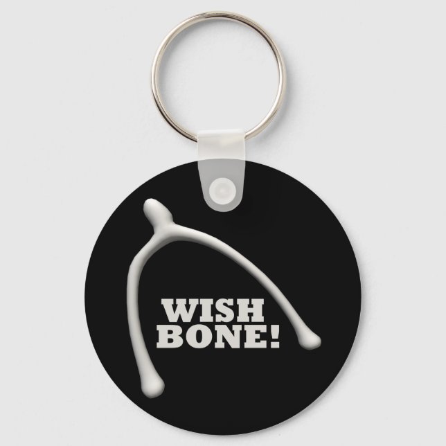 Wishbone Key Ring (Front)