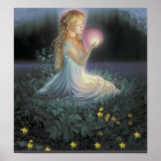 Wishes Amongst the Flowers Poster