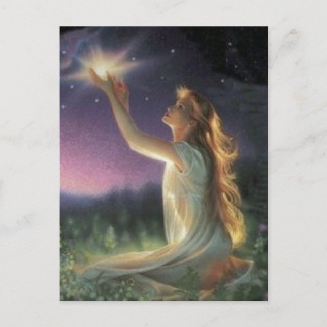 Wishes Amongst The Stars Postcard (Front)