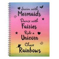 Wishes and Dreams Spiral Photo Notebook
