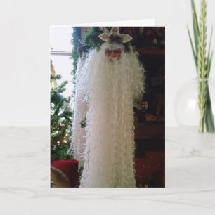 WISHES AS LONG AS SANTA'S BEARD HOLIDAY CARD