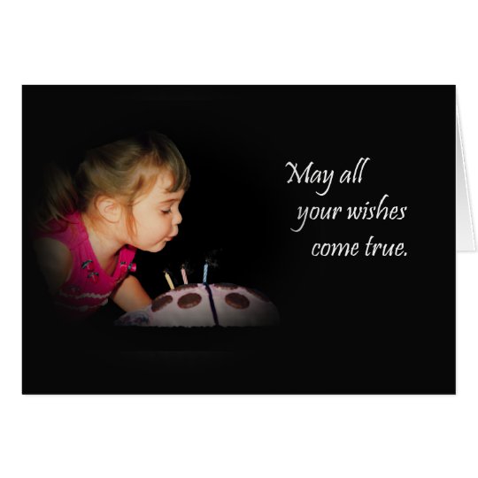 Wishes Come True Blank Card