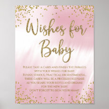 Wishes For Baby Baby Shower Game