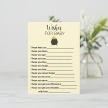 Wishes for baby brewing baby shower