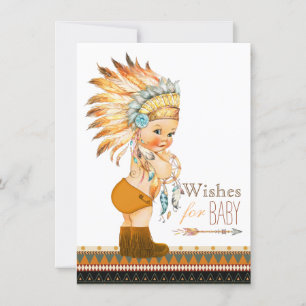 Wishes for Baby Wild and Free Boy Baby Shower