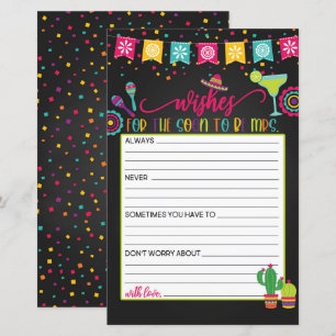 Wishes for the Soon to Be Mrs. - Fiesta