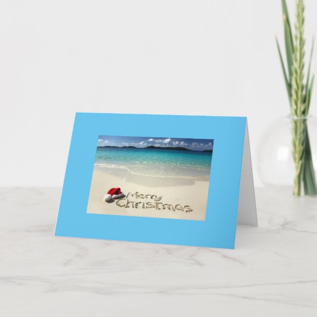 WISHES THAT LAST THE YEAR THROUGH AT CHRISTMAS HOLIDAY CARD (Front)