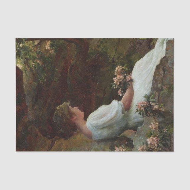 Wishful Thinking by Charles Courtney Curran Tissue Paper (Front)