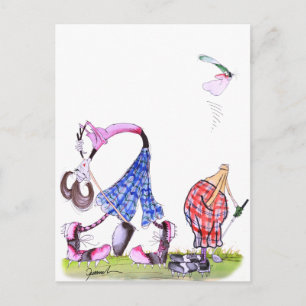 wishful thinking - golf, tony fernandes postcard