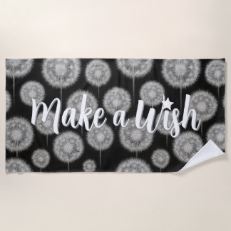 Wishful Thinking "Make a Wish" Beach Towel